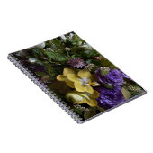 Rustic Antique Floral Bouquet Notebook ノートブック (右側)