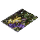Rustic Antique Floral Bouquet Notebook ノートブック (左側)