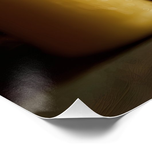 Rustic Apothecary Herb Jar Shelf ポスター (コーナー)