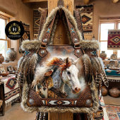 Rustic Appaloosa Western Portrait 薄葉紙