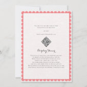 Rustic Apple Of Our Eye Fall Harvest Baby Shower 招待状 (裏面)