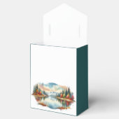 Rustic Autumn Lakeside Forest Wedding フェイバーボックス (オープン)