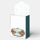 Rustic Autumn Lakeside Forest Wedding フェイバーボックス (オープン)