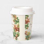 Rustic Autumn Woodland Baby Shower 紙コップ (右)