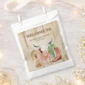 Rustic Baby Cowboy Shower フェイバーバッグ (クリップ留めされた状態)