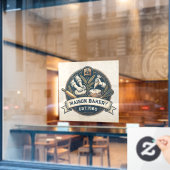 Rustic Bakery Store Pastry Dessert Sweet Cake Shop ウィンドウサイン (カフェ窓)