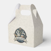 Rustic Bakery Store Pastry Dessert Sweet Cake Shop フェイバーボックス (裏面サイド)