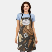 Rustic Baking Business エプロン (着用した状態)
