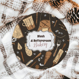 Rustic Baking Business ペーパープレート