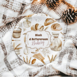 Rustic Baking Business ペーパープレート