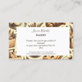 Rustic Baking Business 割引カード (裏面)