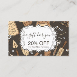 Rustic Baking Business 割引カード