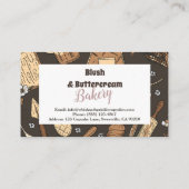 Rustic Baking Business 名刺 (裏面)