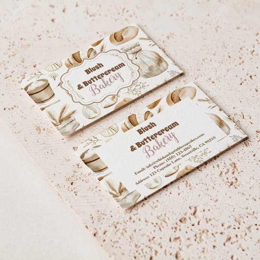 Rustic Baking Business 名刺