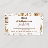 Rustic Baking Business 名刺 (裏面)
