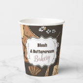 Rustic Baking Business 紙コップ (裏面)