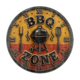 Rustic Barbecue Outdoor Kitchen & Man Cave Gift カッティングボード