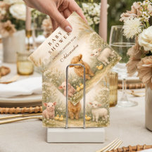 Rustic Barnyard Meadow Baby Shower