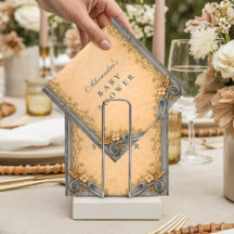 Rustic Blue Jeans Baby Shower