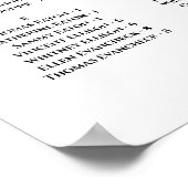 Rustic Blue Roses Wedding Seating Chart A1 Size ポスター (角)