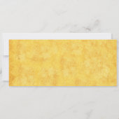 Rustic Boarding Pass Style Wedding Invite 招待状 (裏面)