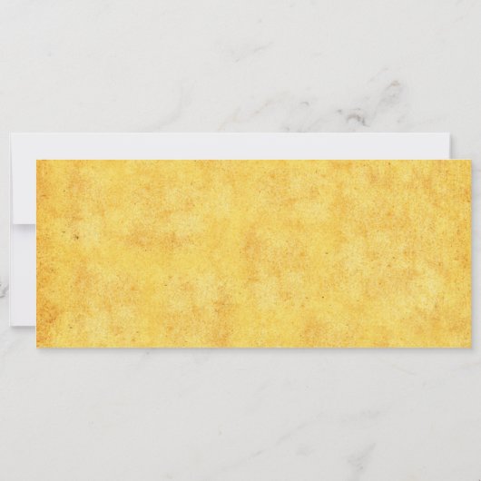 Rustic Boarding Pass Style Wedding Invite 招待状 (裏面)