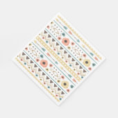 Rustic Boho Baby Shower  スタンダードランチョンナプキン (角)