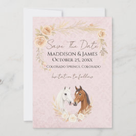 Rustic Boho Country Wedding セーブザデート