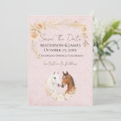 Rustic Boho Country Wedding セーブザデート (スタンド正面)