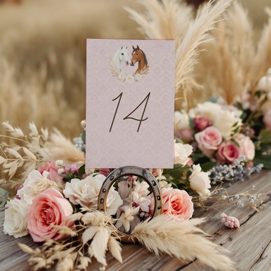 Rustic Boho Country Wedding  テーブルナンバー