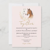 Rustic Boho Country Wedding Invitation 招待状 (正面)