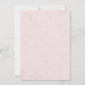 Rustic Boho Country Wedding Invitation 招待状 (裏面)