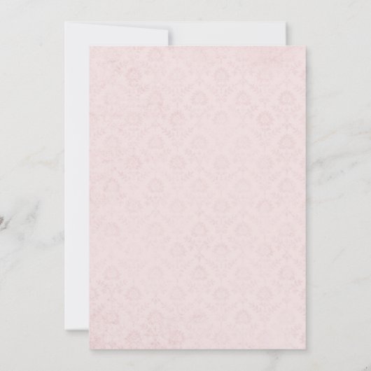 Rustic Boho Country Wedding Invitation 招待状 (裏面)