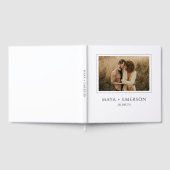 Rustic Boho Photo Wedding ゲストブック (全面)