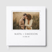 Rustic Boho Photo Wedding ゲストブック (正面)