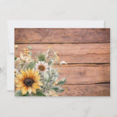 Rustic Boots Bachelorette Party 招待状 (裏面)