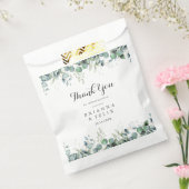 Rustic Botanical Eucalyptus Greenery Wedding フェイバーバッグ (封をした状態)