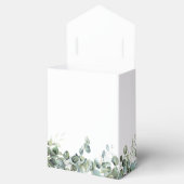 Rustic Botanical Eucalyptus Greenery Wedding フェイバーボックス (オープン)