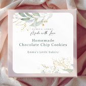 Rustic Botanical Farmers Market Product スクエアシール