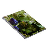 Rustic Botanical Garden Flowers Notebook ノートブック (右側)