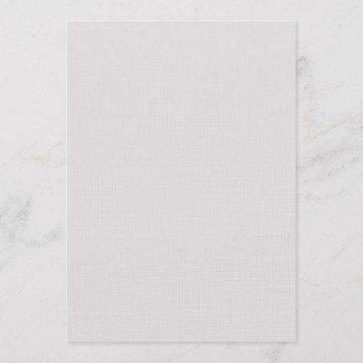 Rustic Botanical Wedding Invitation 招待状 (裏面)