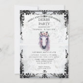 Rustic Bourbon Derby Party Invitation 招待状 (正面)