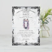 Rustic Bourbon Derby Party Invitation 招待状 (スタンド正面)