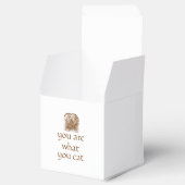 Rustic Bread & Handwritten Text Favor Box フェイバーボックス (オープン)