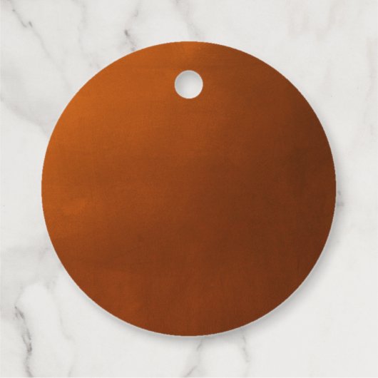 Rustic Bridal Shower Personalized Party フェイバータグ (裏面)