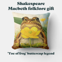 Rustic Buttercup and Frog House Name Cottagecore