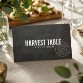 Rustic Catering Chalkboard 名刺
