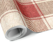 Rustic Check ラッピングペーパー (ロールコーナー)