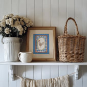 Rustic Chicken Illustration  ポスター