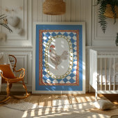 Rustic Chicken Illustration  ポスター